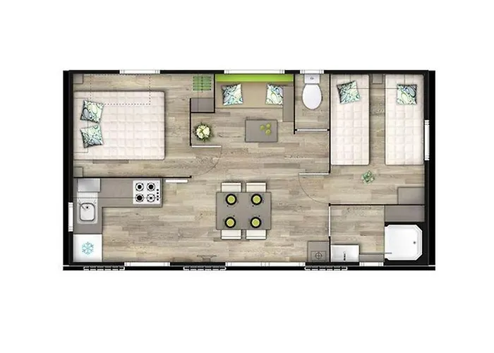 Kemp Mobil Confortable Avec Terrasse A - Api-1-52-478 Brétignolles-sur-Mer